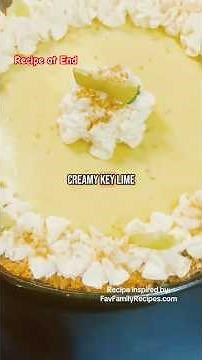 Easy Key Lime Pie Recipe (No Fuss, Big Flavor!) | Quick Dessert