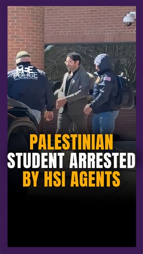 16K views · 490 reactions | Mohsen Mahdawi, a Palestinian-born green card holder and student at Columbia University, was arrested by US Homeland Security Investigations (HSI) agents in Vermont during his citizenship appointment. Mahdawi, who grew up in a Palestinian refugee camp in the occupied West Bank, is known for his pro-Palestinian activism on campus. | Middle East Eye | Facebook