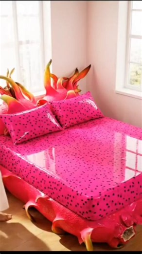 I Slept on a Bed Made of Dragon Fruit 🐉🍉