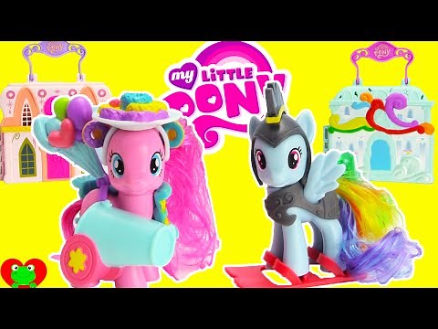 My Little Pony Pinkie Pie Donut Shop and Rainbow Dash Cloudominium