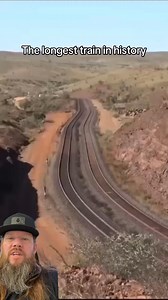 62K views · 687 reactions | The longest train in history. The BHP iron ore train. #amazing #crazy #crazystory #themoreyouknow | Apex Predator Outfitters | Facebook