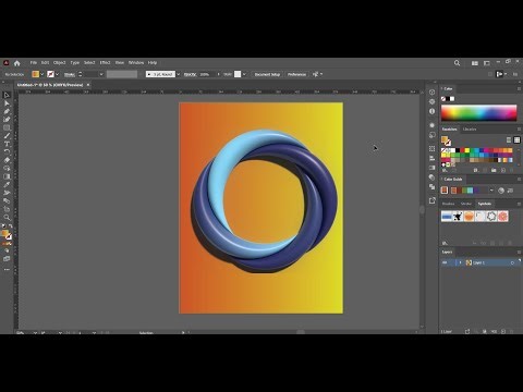 How to Make a 3D Logo Using Inflate in Adobe Illustrator | Step-by-Step Tutorial