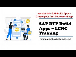 S01E04 Create first app in SAP Build Apps | Step-by-Step: Develop Your First App in SAP Build