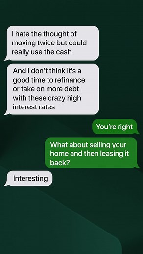 With Truehold, you can cash out your home equity now and move when it works for you! See if your home qualifies for our Sell Now, Move Later offer. | Truehold