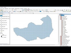 How to Create a Fishnet Grid and Add Center Point Values Using DEM Data | ArcGis