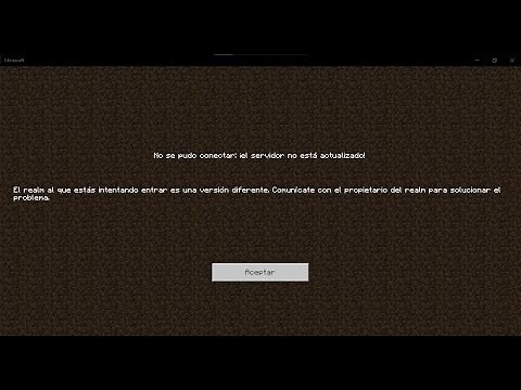 Cómo actualizar un Realm rápido (Minecraft Bedrock)