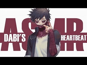 [ASMR] Feeling Dabi's heartbeat | Touya Todoroki x Listener (Audio)
