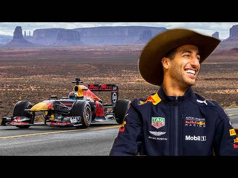 Road Trip USA | Daniel Ricciardo takes F1 to San Francisco, Monument Valley and Las Vegas
