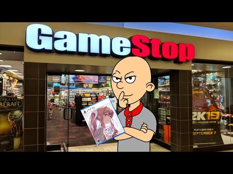 Classic Caillou Returns To GameStop To Steal DDLC