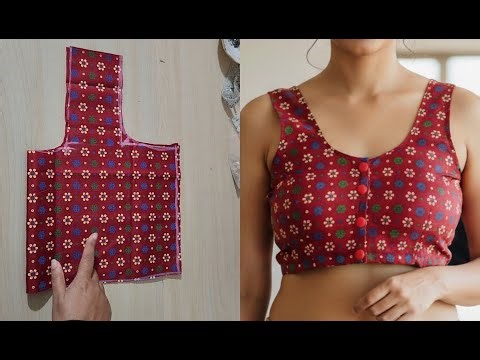 40 Size blouse Cutting Measurement | Full tutorial