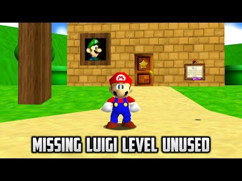 ⭐ Super Mario 64: Missing Luigi Level Unused - Longplay