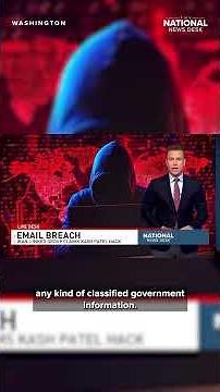FBI DIRECTOR Kash Patel's email HACKED