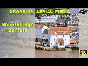 Explore the fascinating history of Woodbridge in Suffolk from the air.