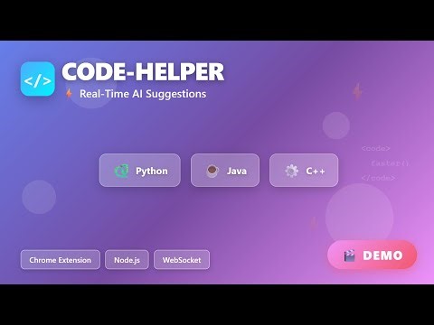 code-helper prototype Demo