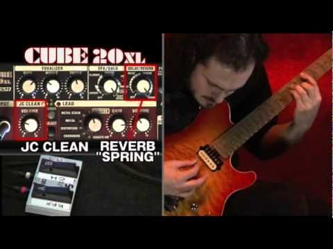 CUBE XL Series Guitar Amplifiers: CUBE-15XL & CUBE-20XL