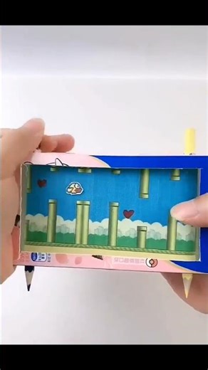I Made a Flappy Bird Game Using Cardboard | DIY Mini Arcade Krishna Technically 9140