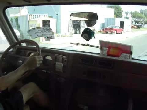 Driving the 1976 Chevy Van 30 RV