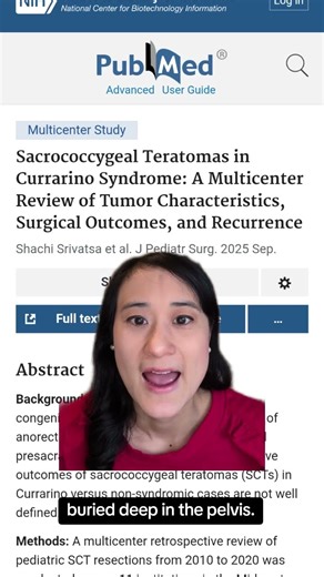 “Sacrococcygeal Teratomas in Currarino Syndrome: A Multicenter Review of Tumor Characteristics..."