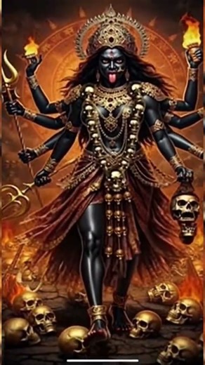 Angry 👣walk of maa kali🙏#kali #angry #walk #shortsfeed #youtubeshorts #shorts