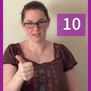 ASL Counting to 10
