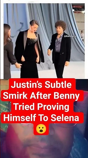 Justin Bieber’s Smirk Goes Viral After Benny Blanco Tries To Impress Selena Gomez 😳