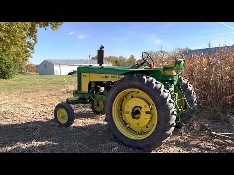 John Deere 630 Tractor and John Deere KBA Disk