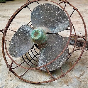 Old Rusty Electric Fan Restoration | DIY & Crafts