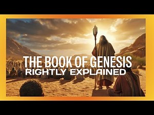 THE BOOK OF GENESIS RIGHTLY EXPLAINED