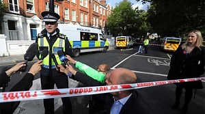 At least 29 injured in London train bomb-fire; authorities raise threat level, hunt suspects