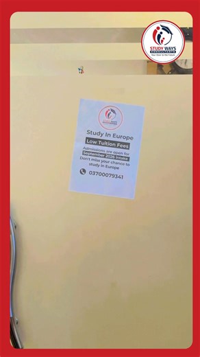 13 reactions |  Study In Europe Now’s your chance to make it real —...