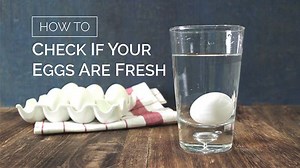 There's an easy way to check if your eggs are fresh! Visit our YouTube channel for more videos, recipes, and step-by-step guides: www.YouTube.com/Yummyph | Yummy PH