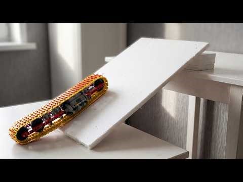 5 Lego Tracked Vehicles vs 5 Obstacles