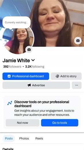 Jamie White on Reels