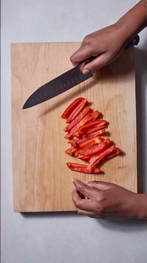 How to dice peppers #howto