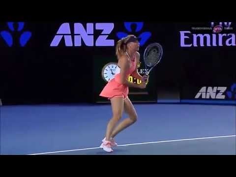Maria Sharapova - A lot of Slow Motion