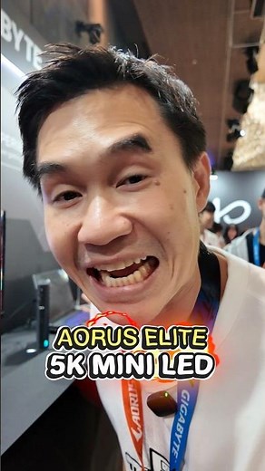 AORUS ELITE 5K Mini LED Gaming Monitor