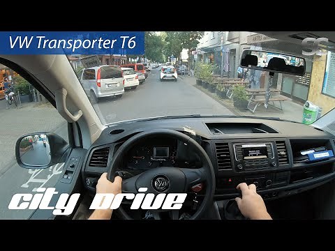 VW Transporter T6 (2019) - City Test Drive POV