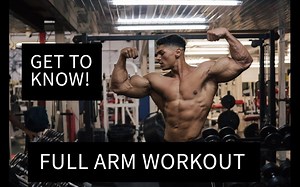 (中文字幕) 男神娃娃脸 安德烈 Andrei Deiu备赛期的手臂训练，他更推崇哪些训练动作，又有何训练技巧呢？丨Vlog 2