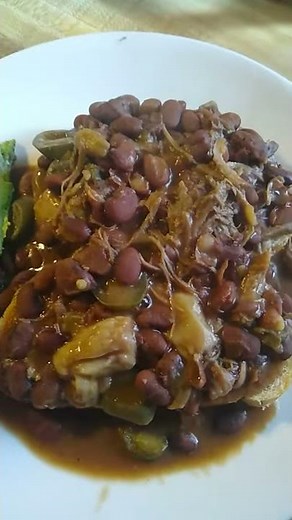 Homemade Pulled Pork and Beans #shorts