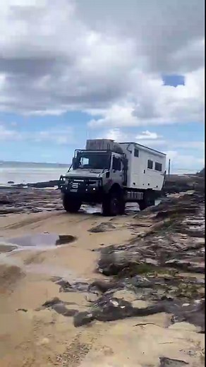 First time off road for the owner’s of this U5023 Unimog with Unidan Odyssey body! 👏🏼 They couldn’t have chosen a better location, Fraser Island! So good to finally see these guys taking the Mog off road, with delays over the last few years to get themselves set up for full-time travel! #unidanengineering #mercedesbenzunimogcentre #mercedesbenz #unimog #unimoglife | Unidan Engineering
