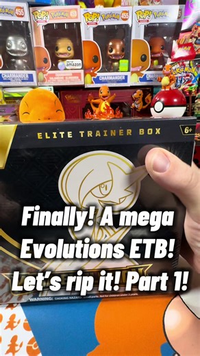 Mega Evolutions Gardevoir ETB part 1 of 3! Welcome back PokeFam! Today we’re ripping into our first Mega Evolution ETB that we’ve been able to find! We got this one out of a Pokemon Center Vending Machine! We’re gonna open up 3 packs a day for the next few days! Until the next one! Pack at ya, PokeFam! 🔥 #charpullstcg #alakazam #megaevolution #pokemonfyp #exeggutor
