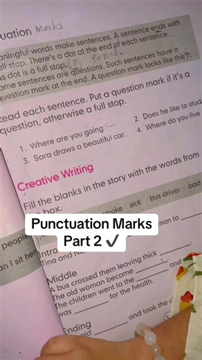Understanding Punctuation Marks: Part 2