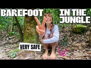Solo Barefoot Hiking | very fun, very safe ~away from people