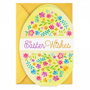 Hallmark Easter Card (Bright and Happy Wishes)