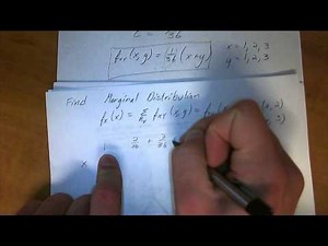 Multiple Random Variable Marginal Distribution