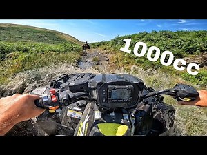 Riding Across The Country on Extreme 1000cc Super Quads (We Get Caught Camping)