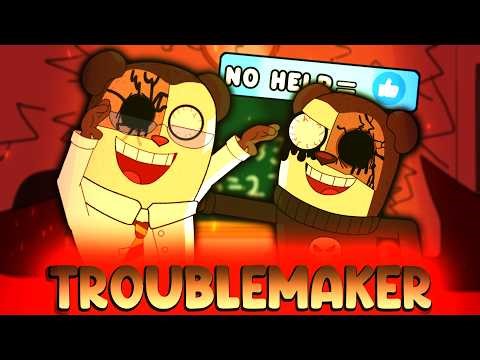 Friday Night Funkin' TROUBLEMAKER in the style of MAX DESIGN PRO V3