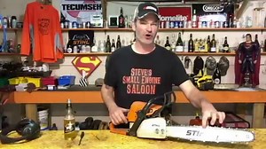 Chainsaw Won't Idle, What's Wrong?