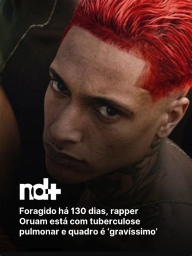 A defesa do rapper Oruam informou à Justiça que o artista enfrenta um quadro de saúde considerado “gravíssimo”. Segundo os advogados, Mauro Davi dos Santos Nepomuceno foi diagnosticado com tuberculose pulmonar e apresenta sintomas que, de acordo com laudos médicos anexados ao processo, indicam agravamento do estado clínico. Os documentos apontam que o cantor sofre com lesões nos tecidos pulmonares, tosse crônica e perda significativa de peso. A defesa afirma que Oruam perdeu cerca de 5 kg no últ