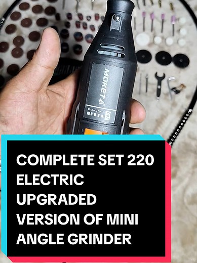 Upgraded Mini Angle Grinder 220 Complete Set
